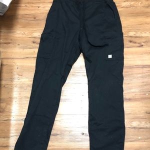 Butter Soft Stretch Black Scrub Pants